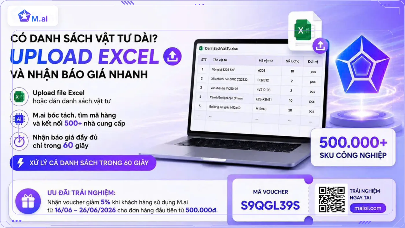 Tính năng bóc tách vật tư và báo giá tự động của Mai